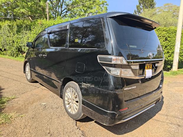 Toyota Vellfire 2014 Blue - thumbnail 3