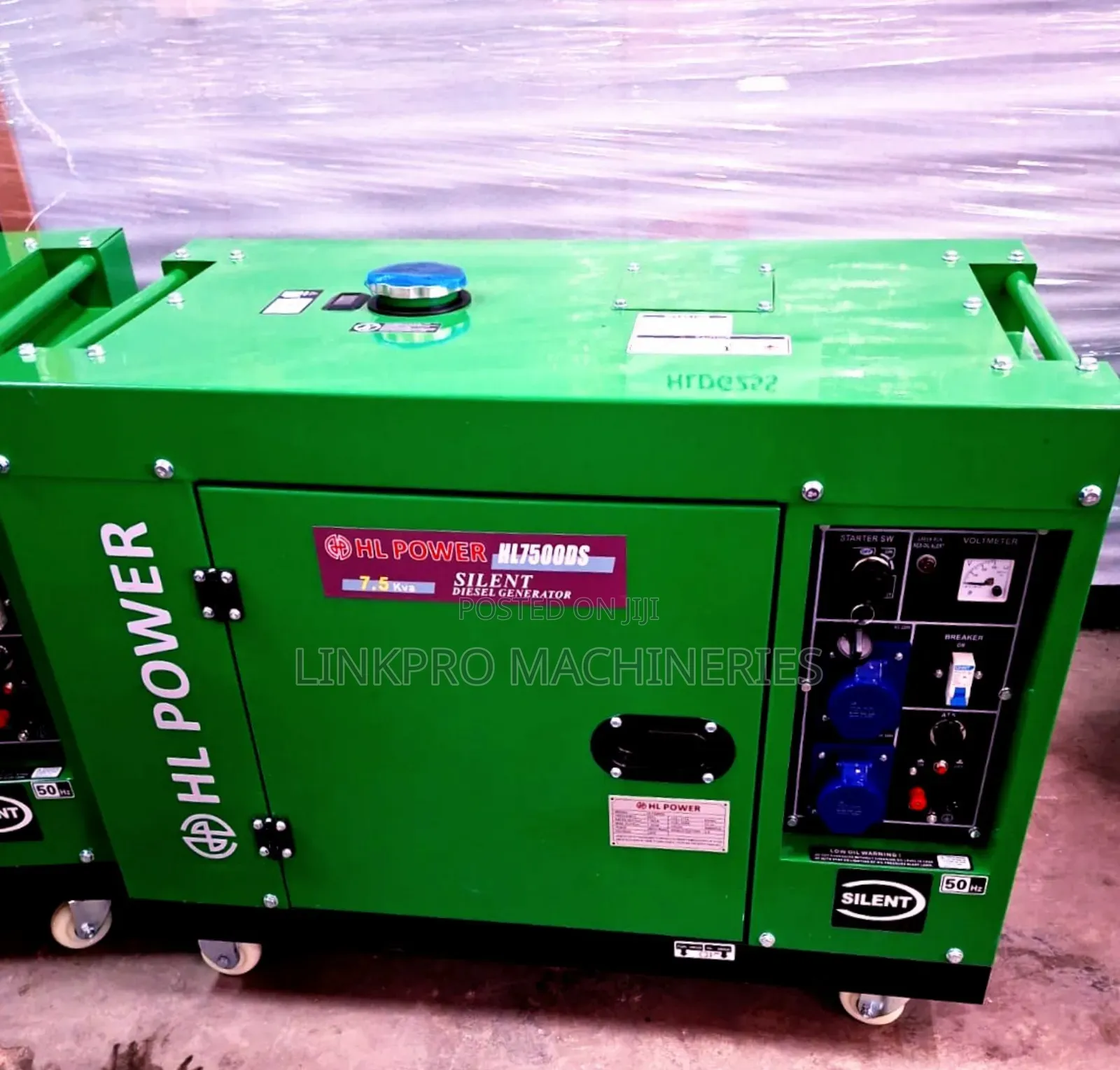 Hl7500ds 7.5kva Hl Power Diesel Generator With Ats Single Phase