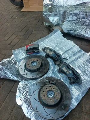 Subaru Sti Big Brakes Brembo Callipers.