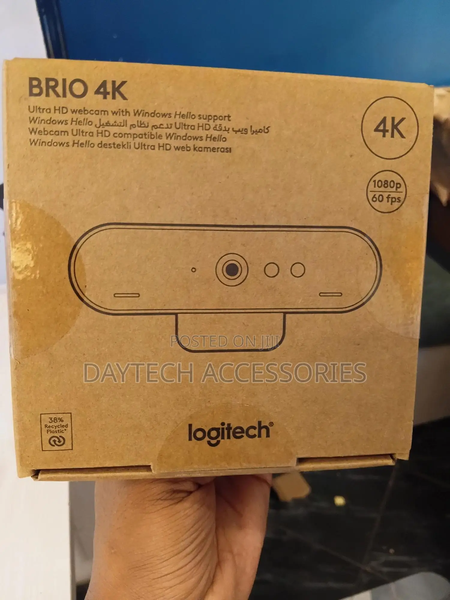 Logitech Brio Pro Ultra Hd Webcam - Black