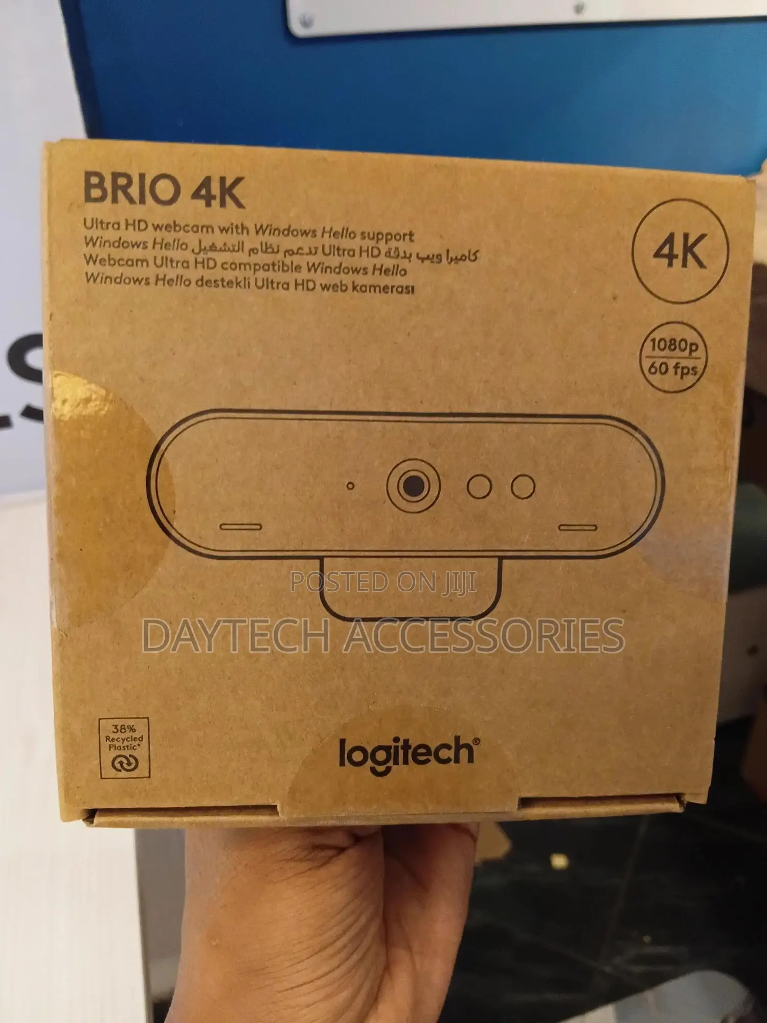 Logitech Brio Pro Ultra Hd Webcam - Black