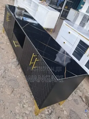 Black Tv Stand 6fts