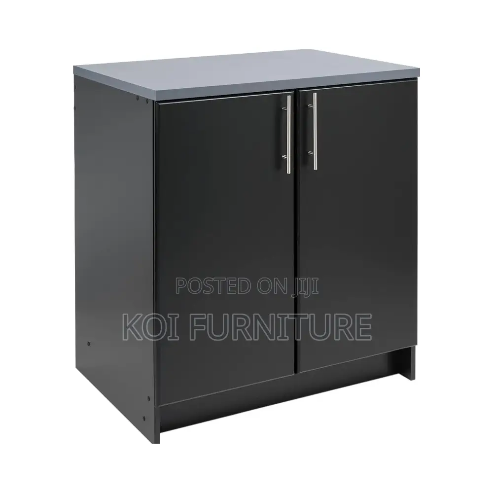 Office Cabinet; Two Doors Wooden Executive Filing Credenza Cabinet