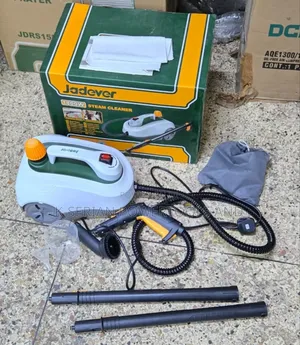 1800w Heavy Duty Steam Cleaner 
With All Its Cleaning Accessories