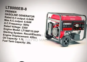 8kva Premier Petrol Generator
