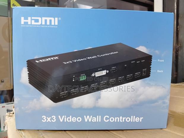 3×3 Hdmi Video Wall Splicing Processor 9-channel Tv Wall Controller - thumbnail 3