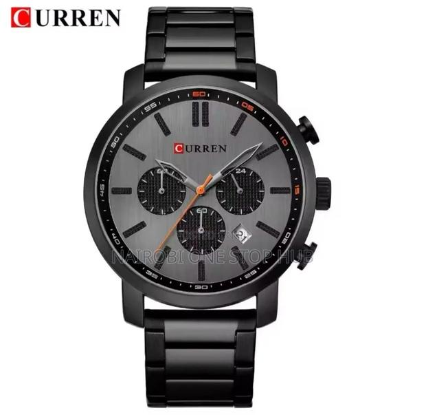 Curren Watch Black