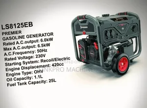 Premier Ls8125eb 7kva Petrol Generator