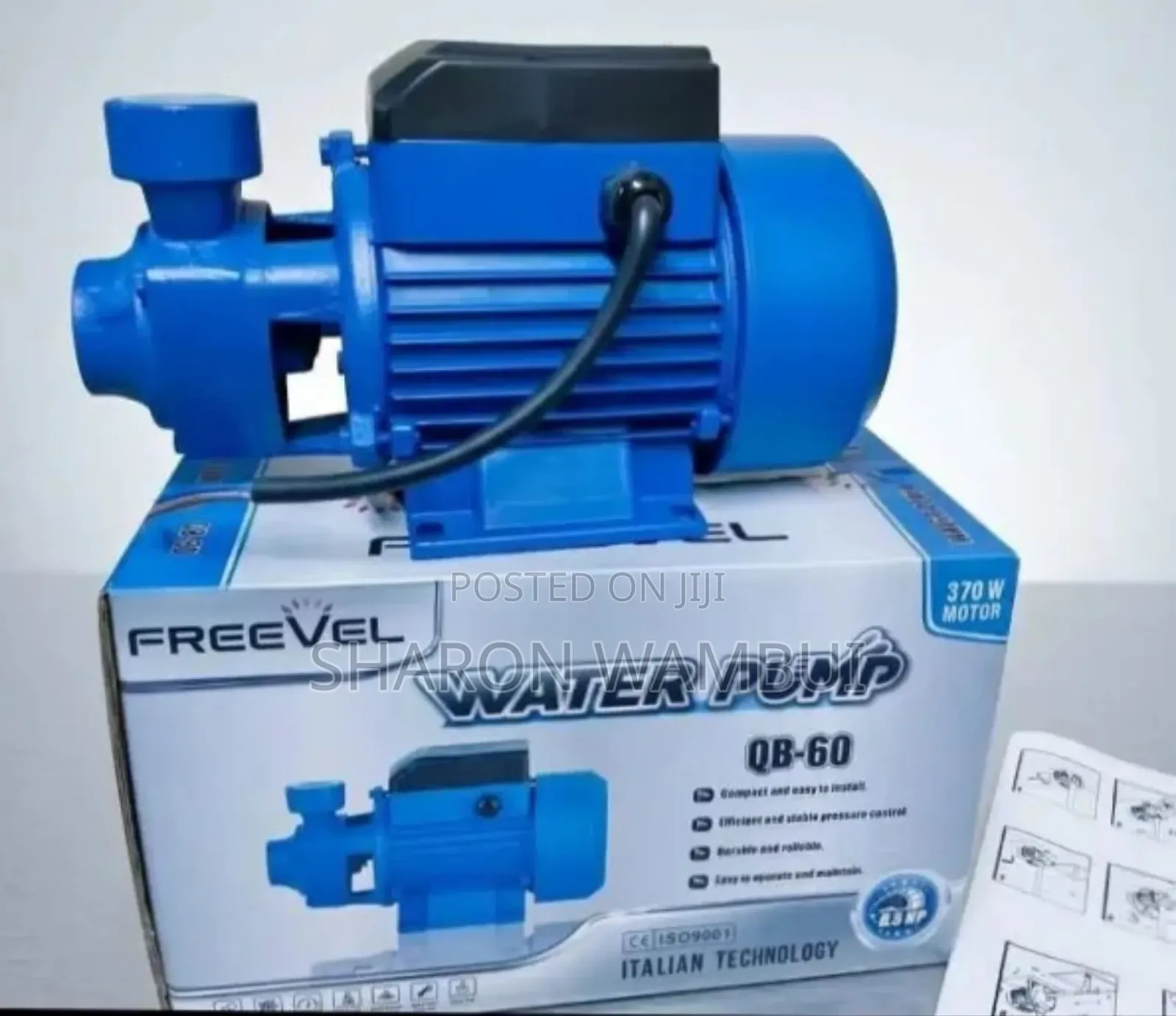 Usk 0.5hp Booster Water Pump/0.5hp Usk Booster Pump