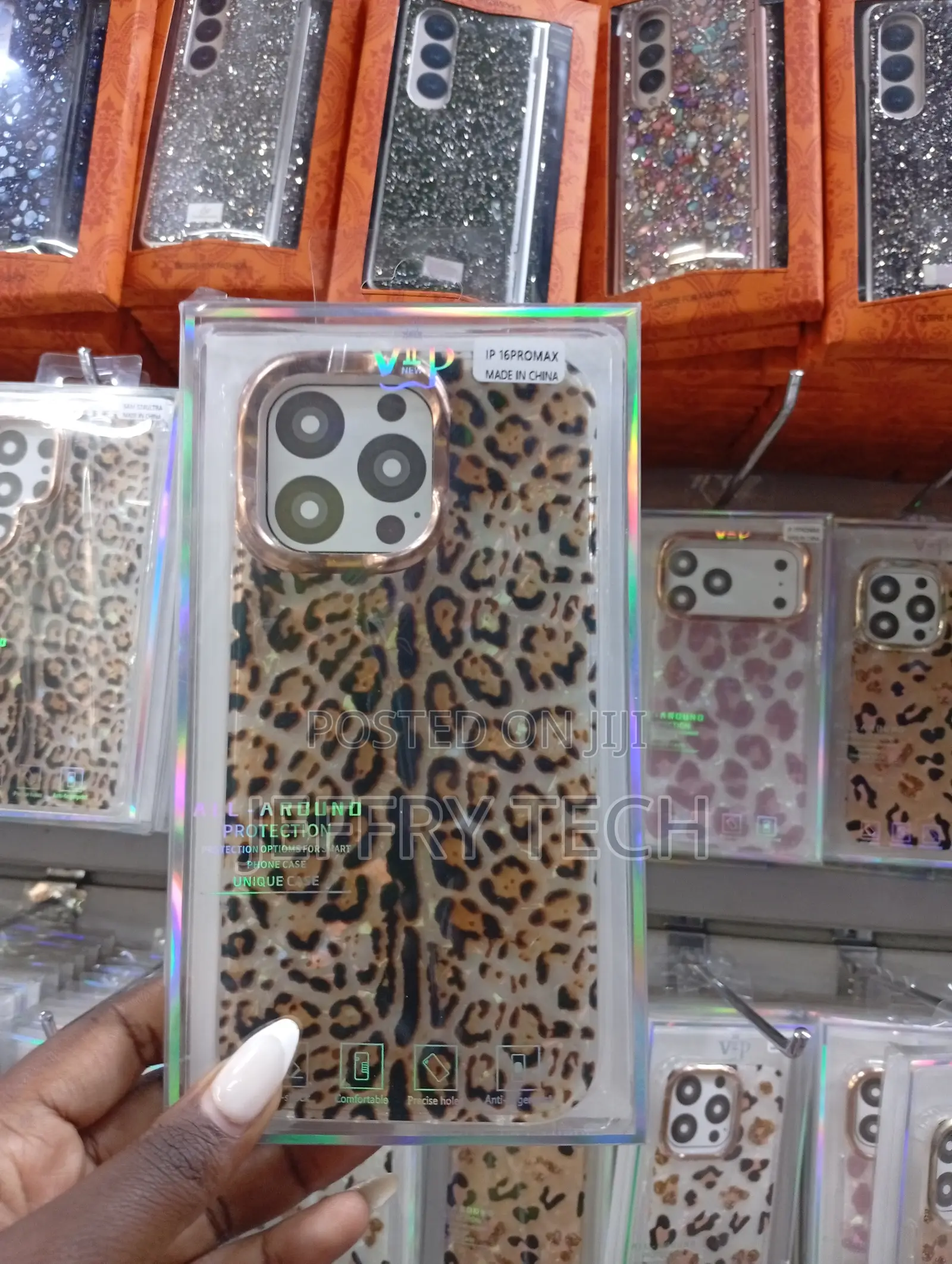 Protective Phone Case for Apple iPhone 15 Pro Max or iPhone 16 Pro Max