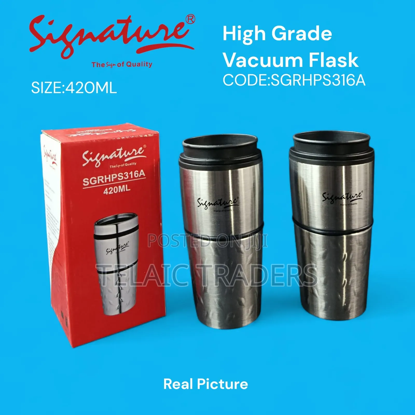 Signature Vacuum Mug 420ml
