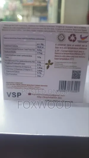 Bio Kopi Vitamin Coffee Supplement