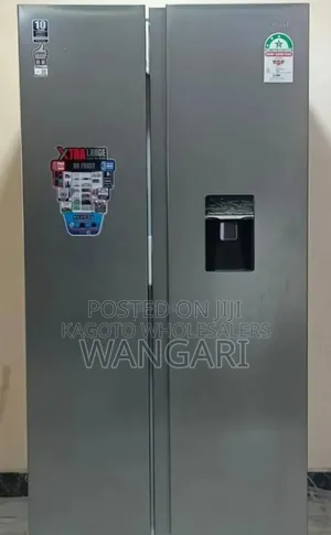 With Dispensers Mika585 Side by Side Refridgerator