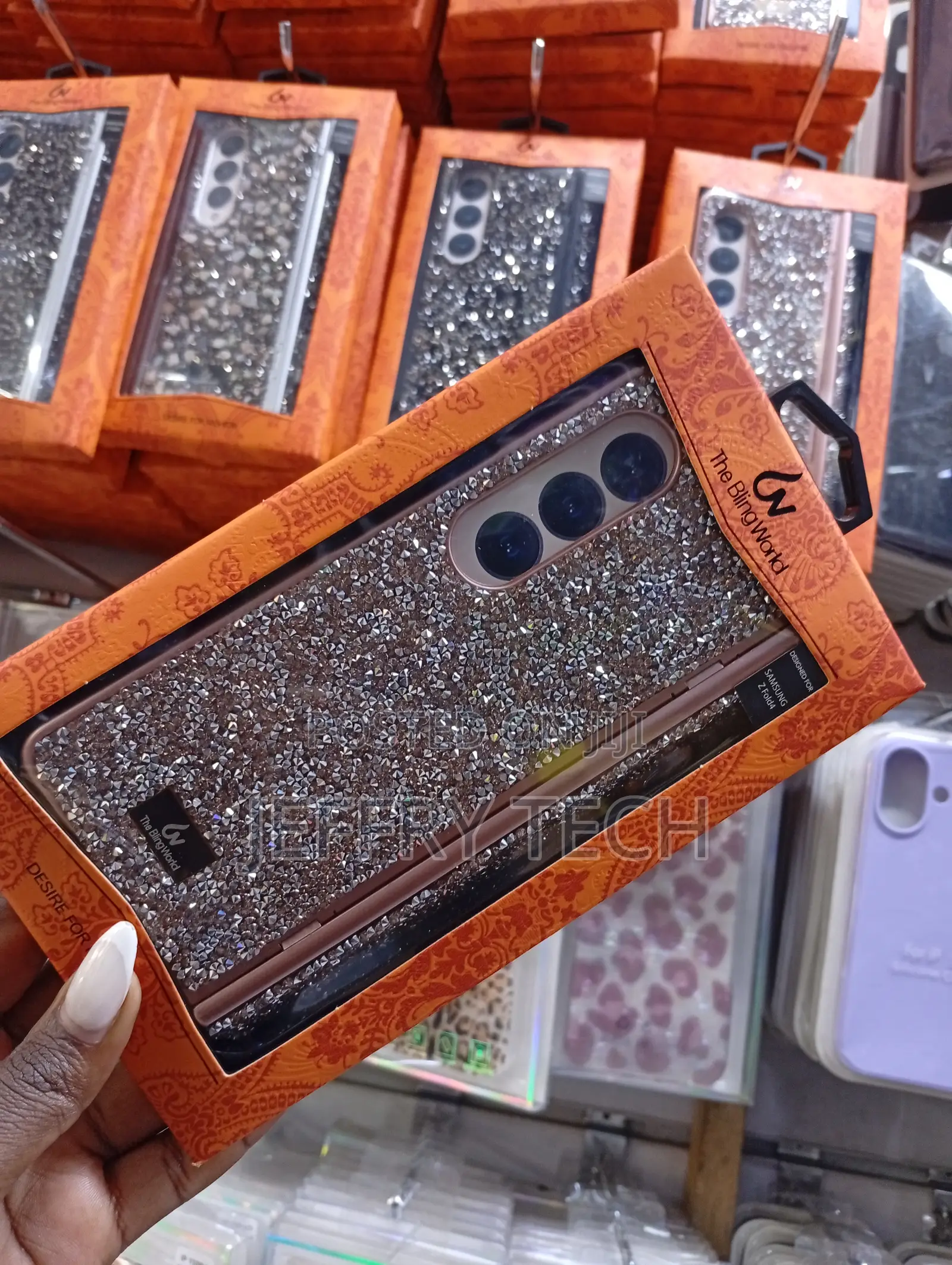 Glitter Diamond Rhinestone Case for Samsung Galaxy Z Fold Series