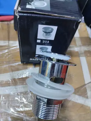 Chrome Pop - Up Sink Waste
