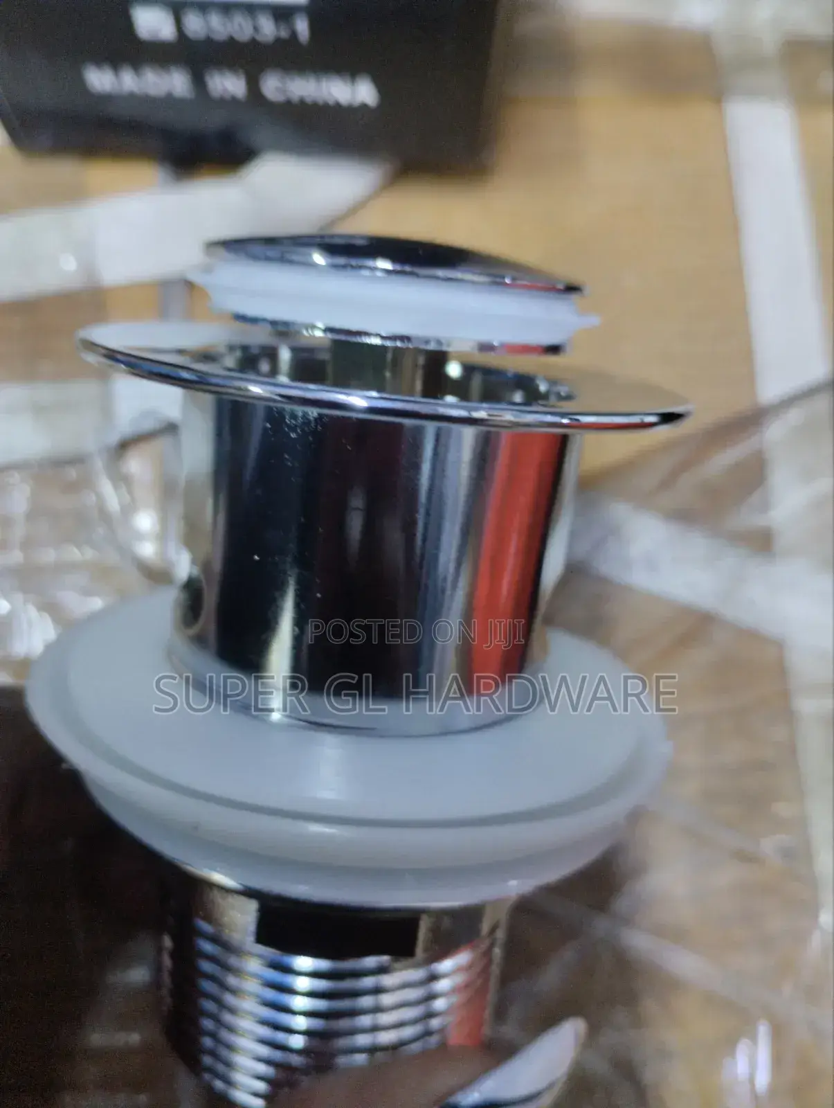Chrome Pop - Up Sink Waste