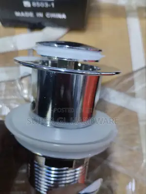 Chrome Pop - Up Sink Waste
