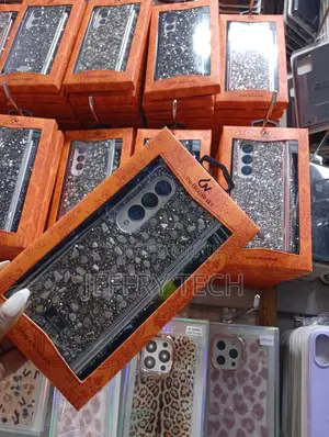 Stone Diamond Hard Case for Samsung Galaxy Z Fold Series.