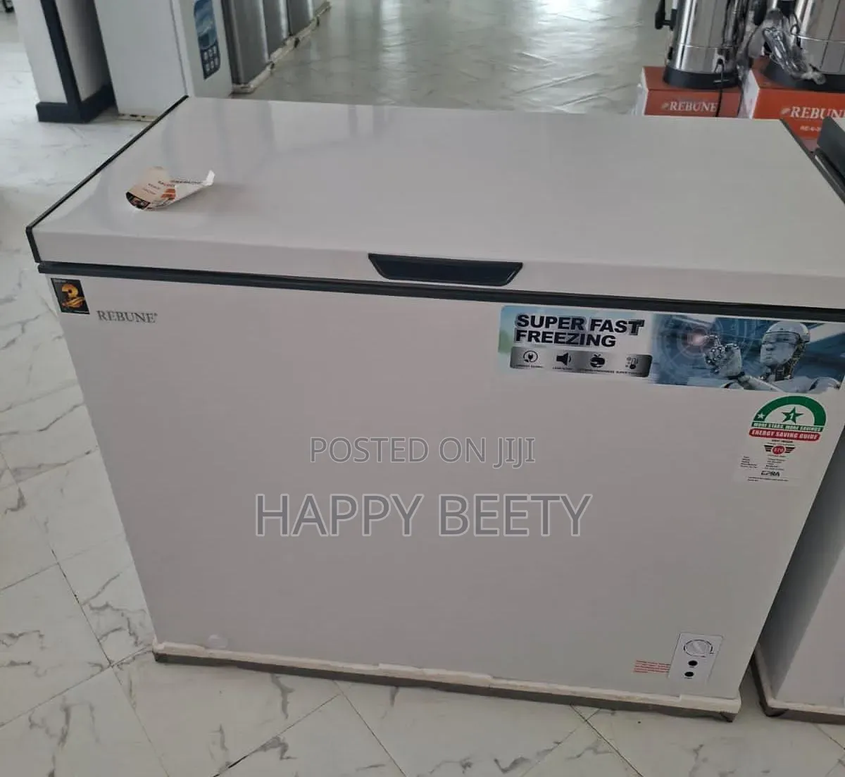 Rebune Deep Freezes, Available in Different Capacities