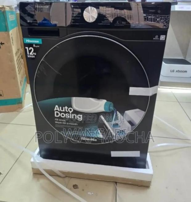 With Wash and Dry. Hisense 8kgs Wash and Dry