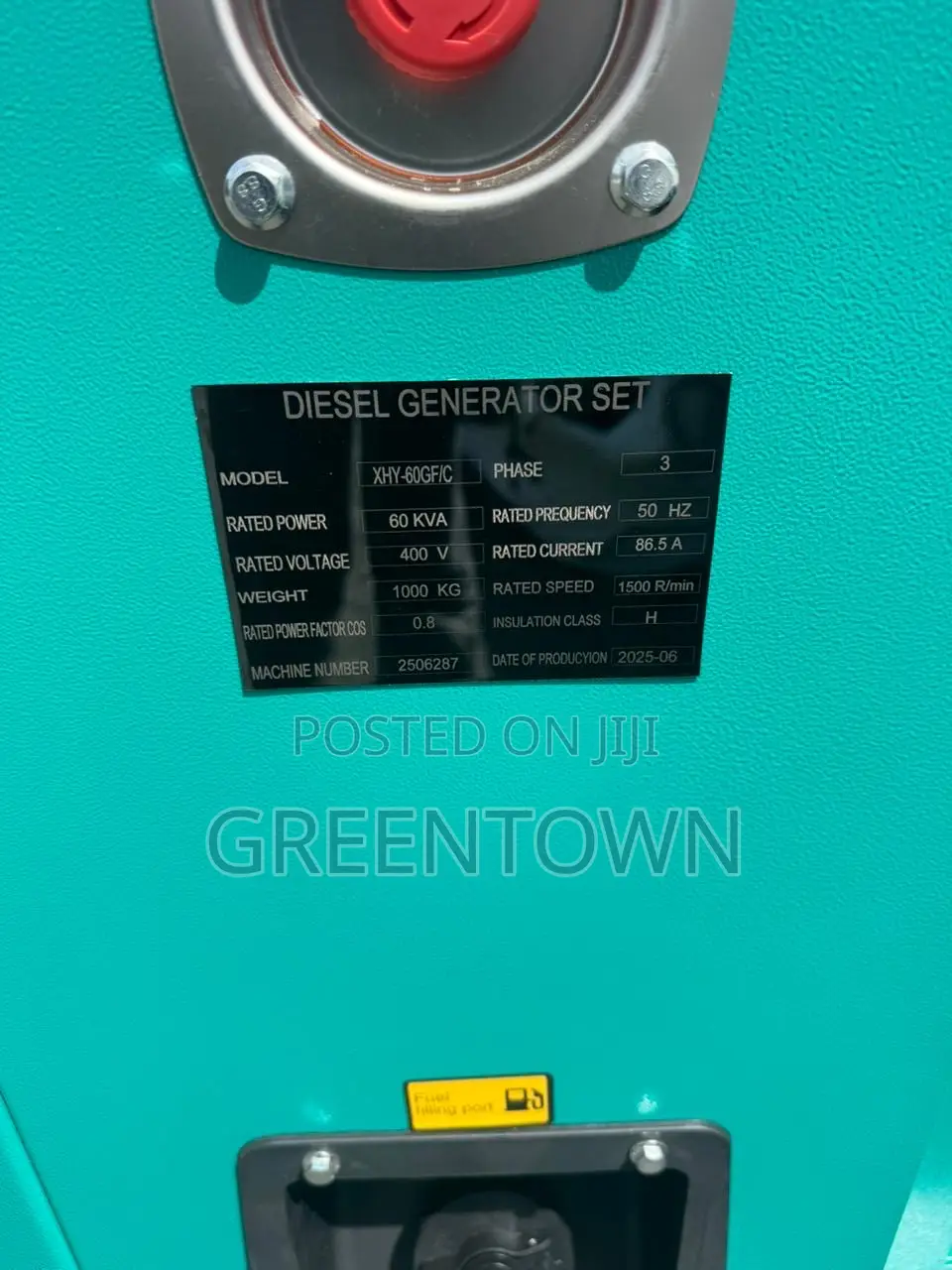 60kva Kofo Silent Diesel Generator – Brand New