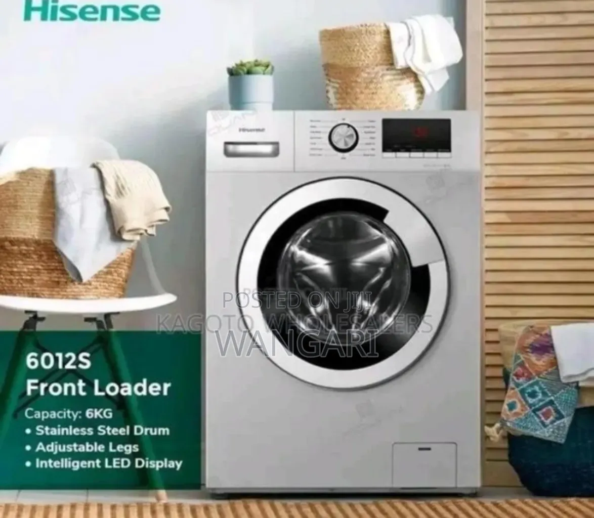 New in Hs Silver Hisense 8kgs Wash and Dry