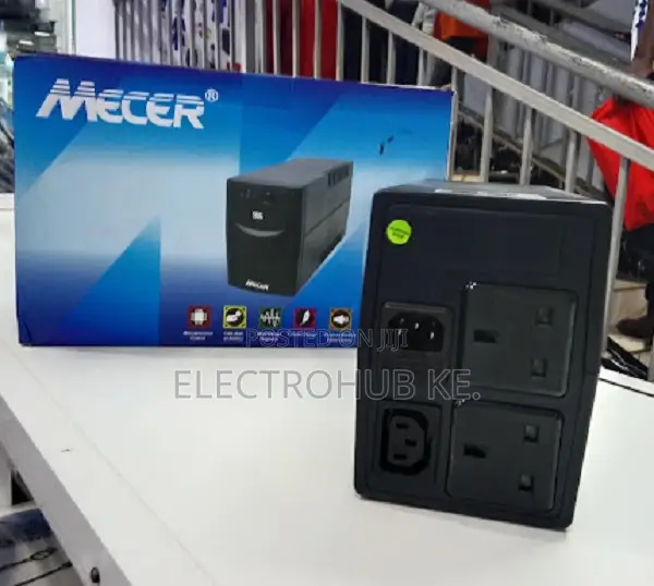 850va Ups Mecer - Instant Backup During Power Outage
