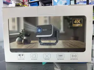 Cacacol P20 Pro Smart Projector With Wifi 6 and Bluetooth - Black