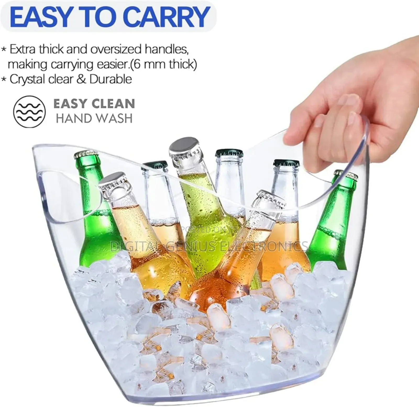 Large Capacity Ice Bucket