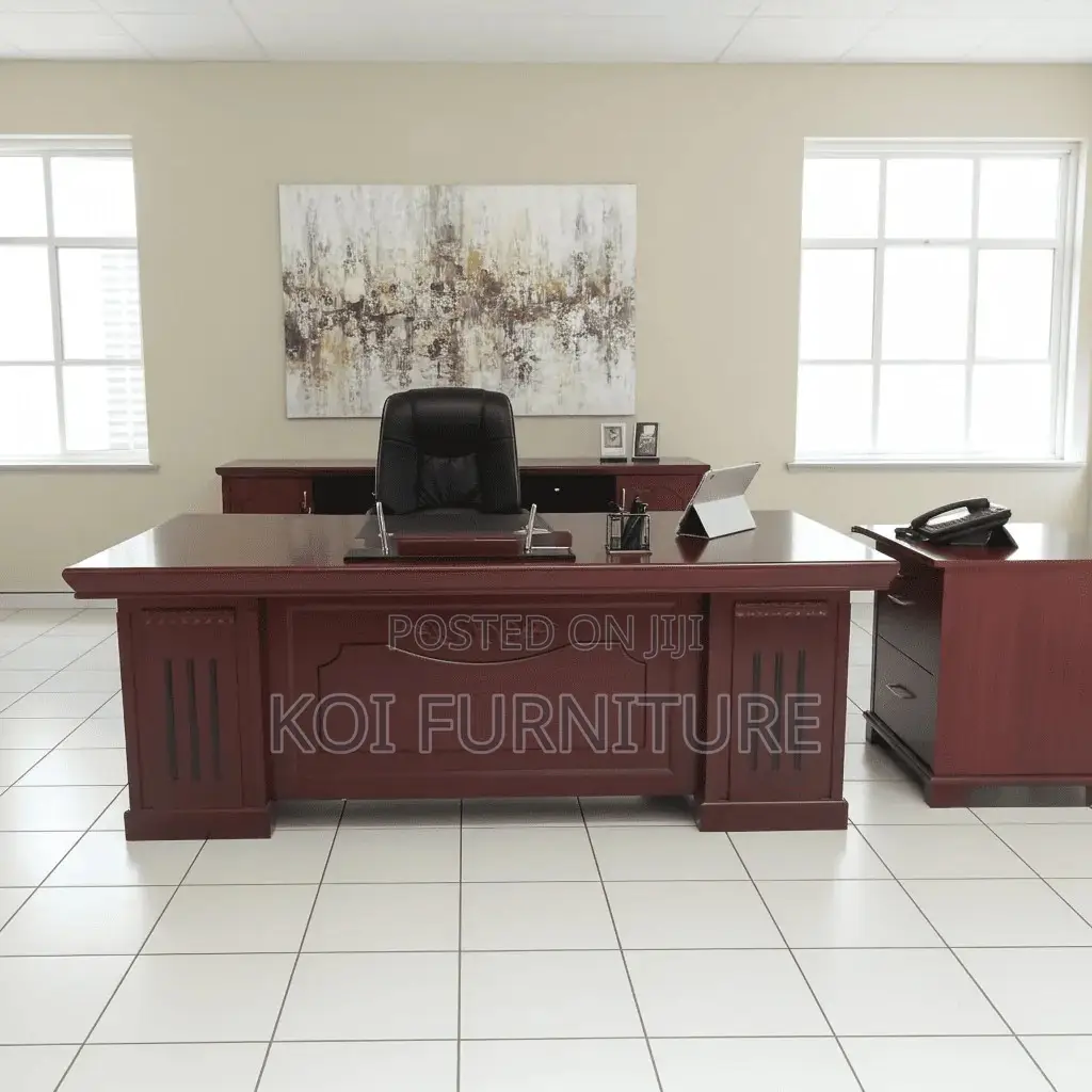 Office Desk; 1.8 Meters Professionals Executive Office Mahogany Desk