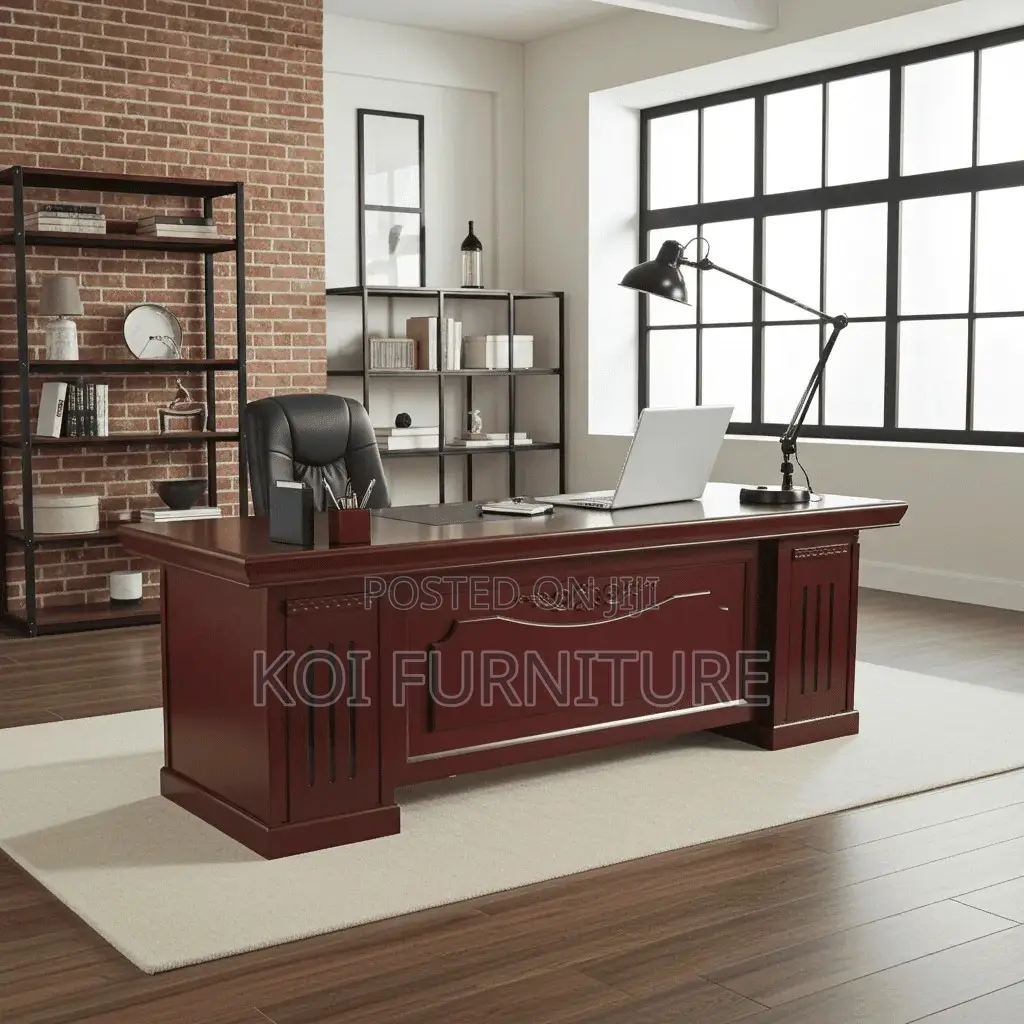 Office Desk; 1.8 Meters Professionals Executive Office Mahogany Desk