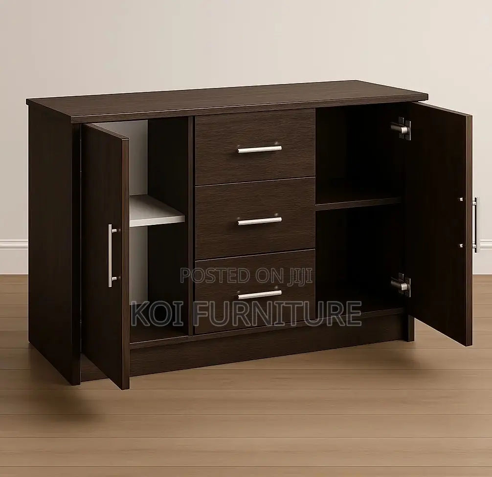 Office Cabinet; Executive Lockable Timeless Style Credenza Cabinet