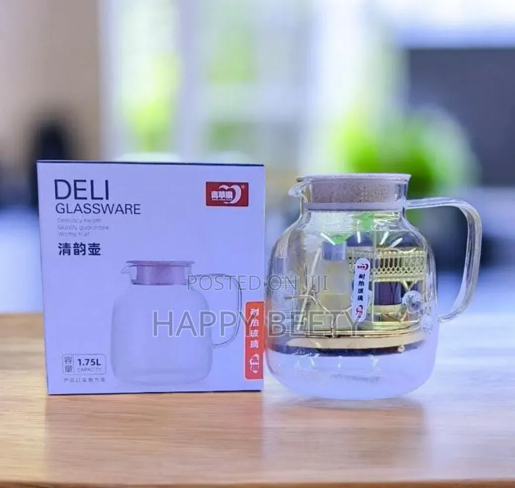 *1.8ltrs Borocilicate Tea Pot
