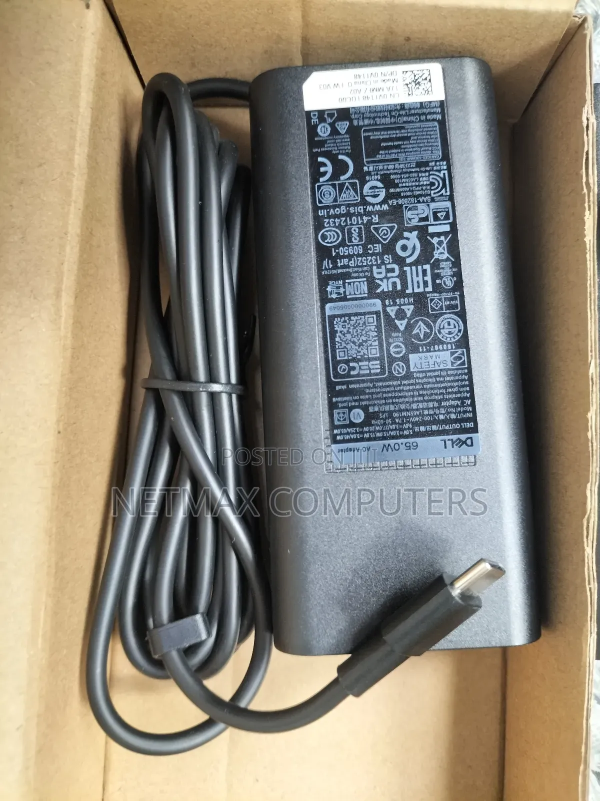 Dell Original Type C Laptop Charger 65watts