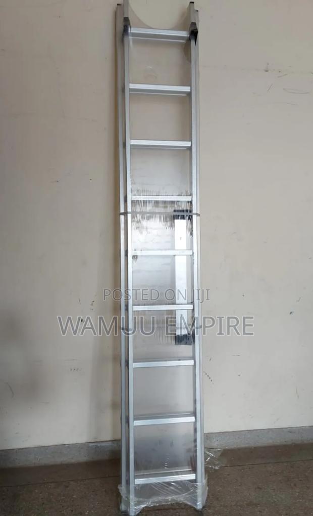 2x10/17ft/4.7m Aluminum Double Extension Ladder
