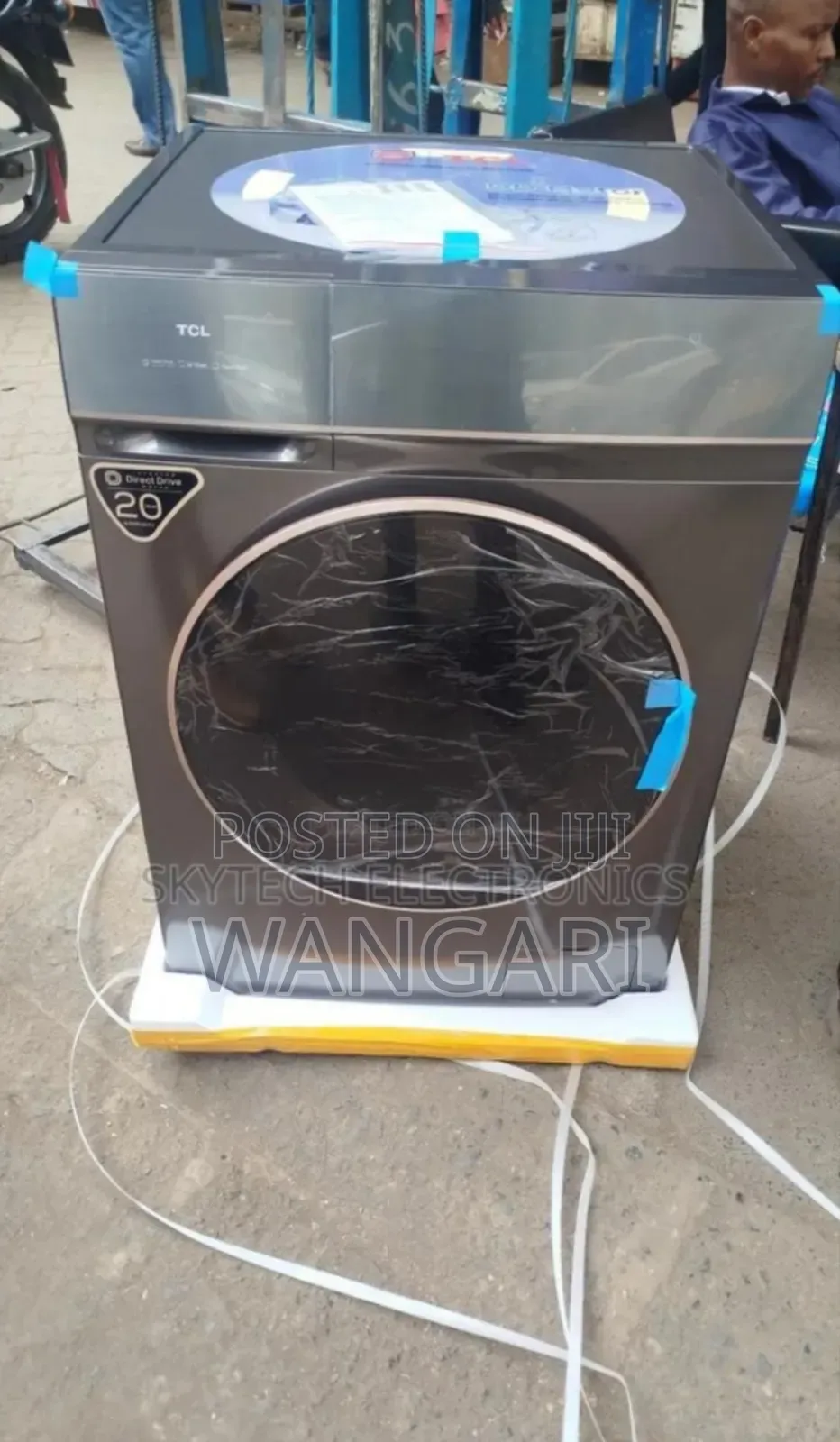 With Air Dryer. TCL 10kgs Wash and Dry