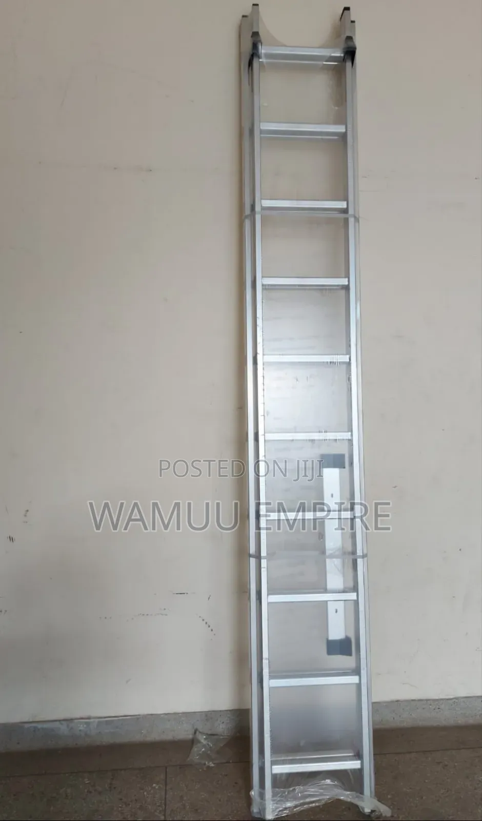 2x10/17ft/4.7m Aluminum Double Extension Ladder