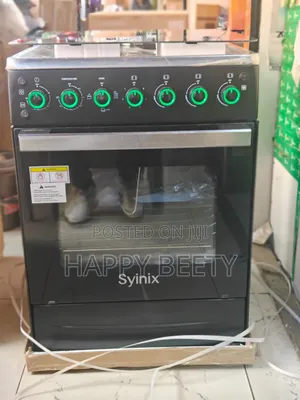 Syinix 3+1 Cooker 
* 60by60cm