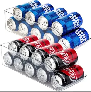 Restocked Can Organizer Fits Well in the Fridge