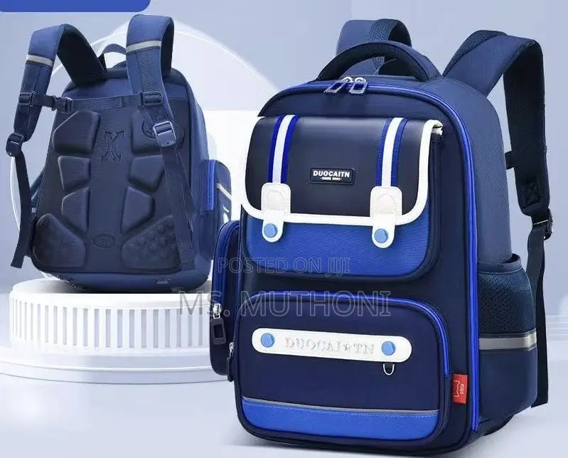 High Quality Large Capacity Kids School Bag* ( Blue )