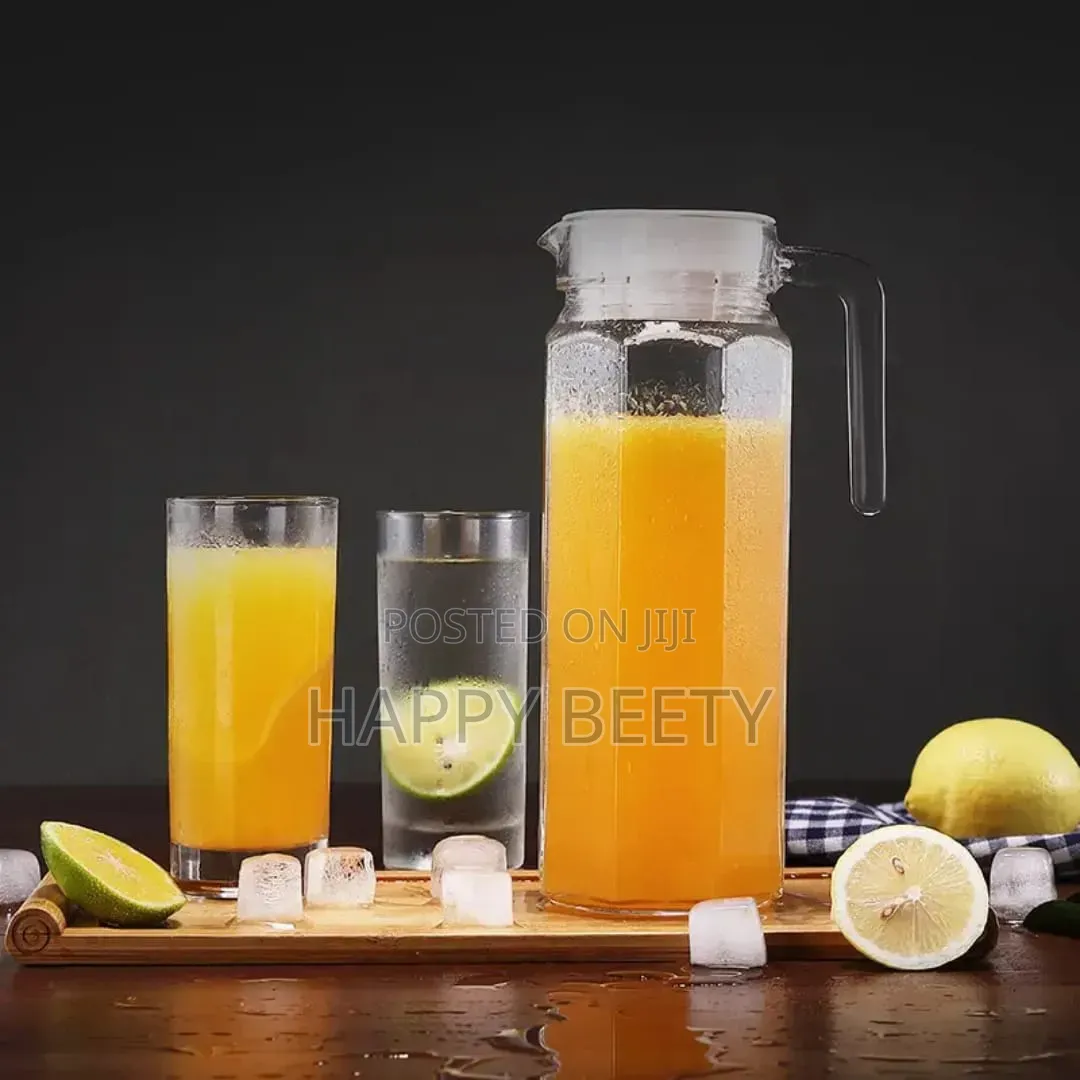 Water/Juice Set
7 PCS 
1 Jug +6 Glasses