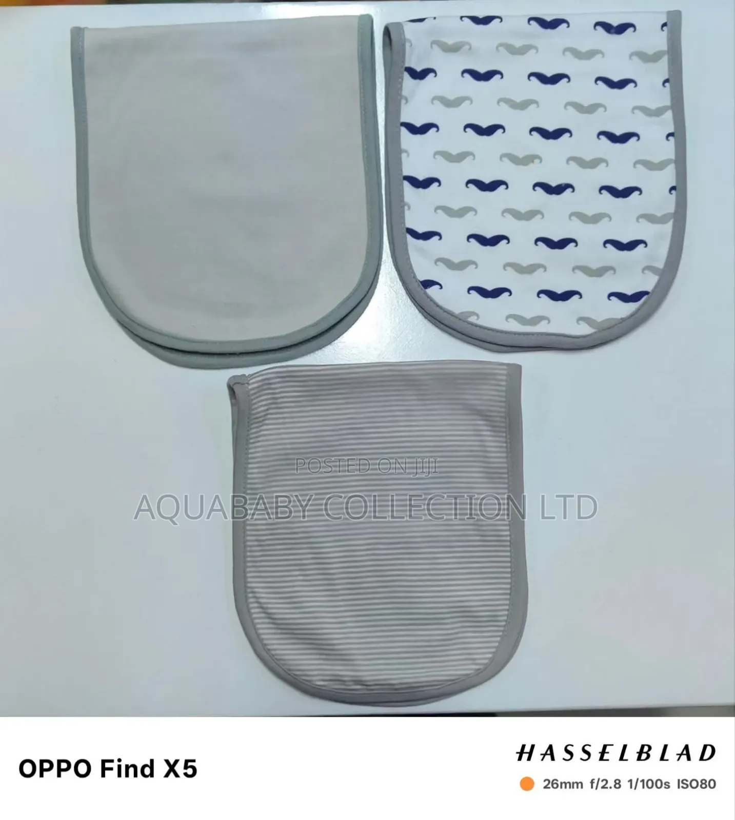 3 Piece Burp Clothes