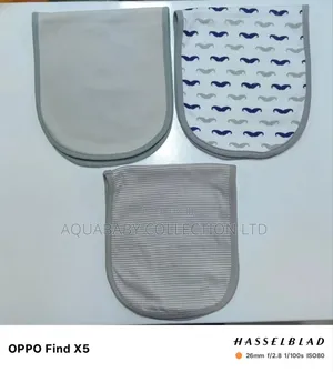 3 Piece Burp Clothes