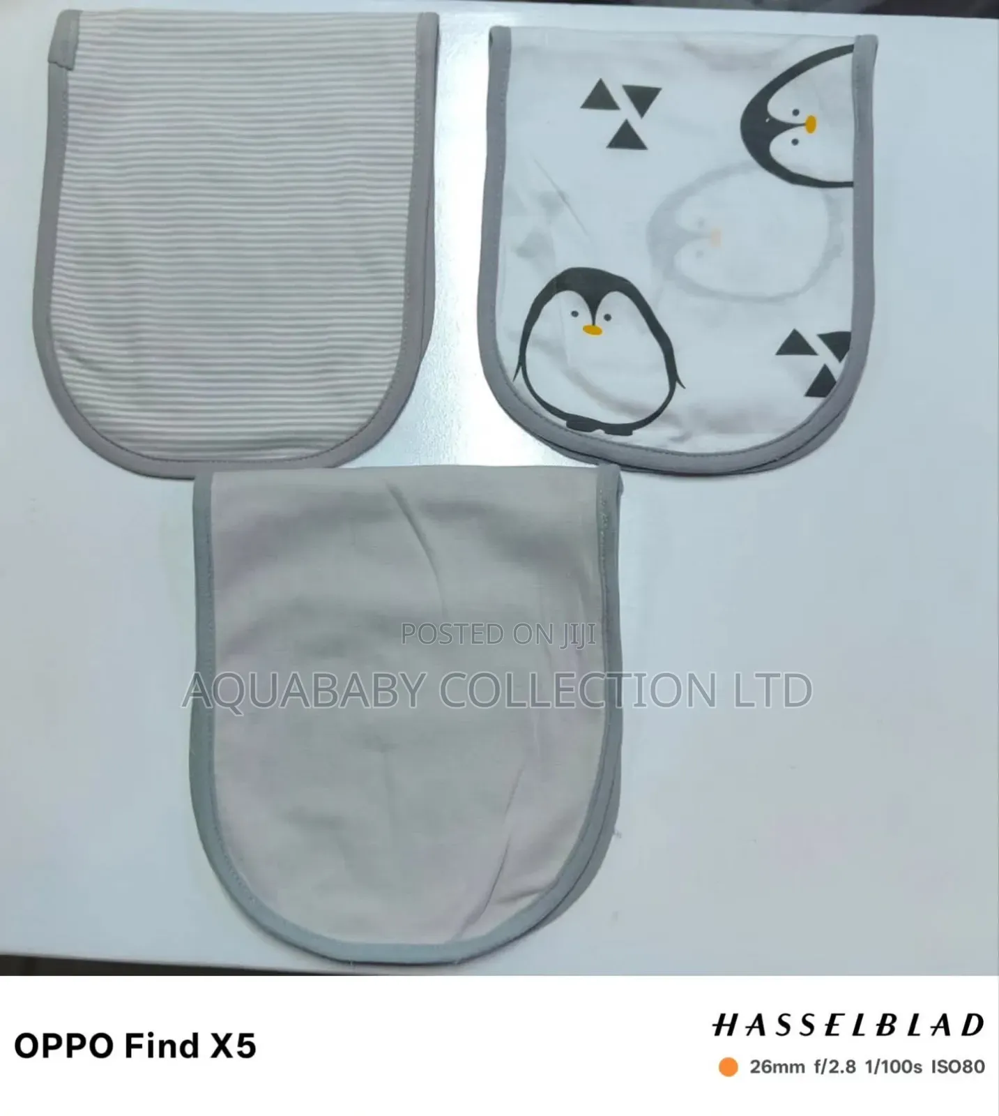 3 Piece Burp Clothes