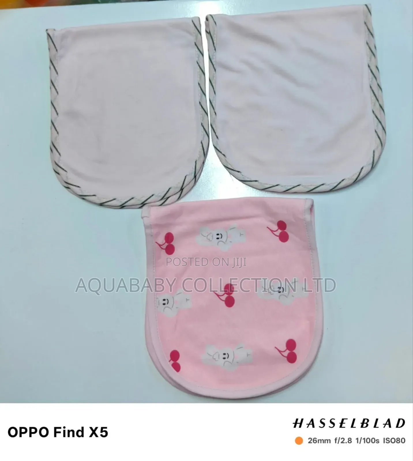 3 Piece Burp Clothes