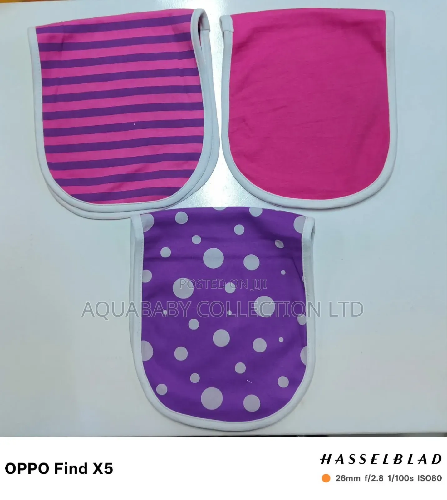 3 Piece Burp Clothes
