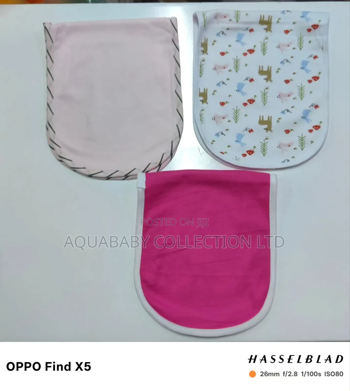 3 Piece Burp Clothes