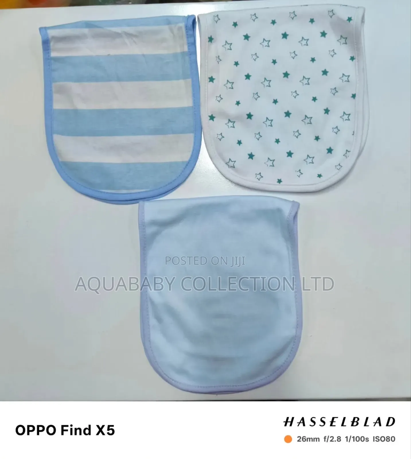 3 Piece Burp Clothes