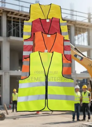 Reflective Vest With Zip
