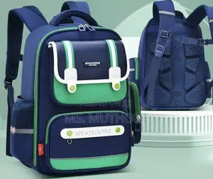 Unisex High Quality Large Capacity Kids School Bag* ( Green )